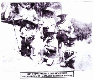 06 SCOUTS DE FRANCE GROUPE BAYARD 1 ERE ORAN zc0026